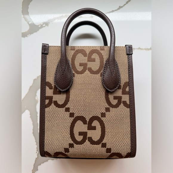 Gucci Jumbo GG Mini Tote Bag - Picture 4 of 12